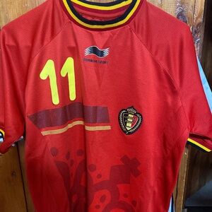 2014 Belgium World Cup Soccer Jersey - Kevin Mirallas